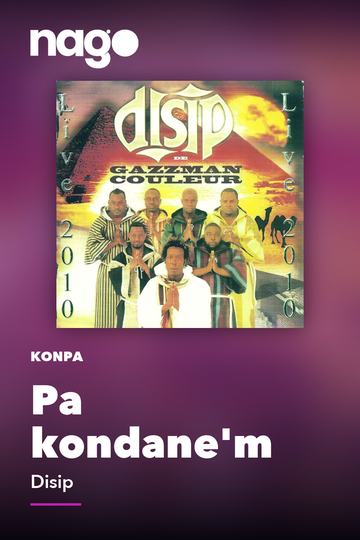Pa kondane'm — Disip