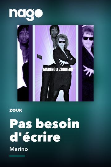 Pas besoin d'écrire — Marino